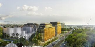 Další část projektu Hagibor na Praze 10 se přiblížila dokončení, tentokrát dva nové kancelářské objekty